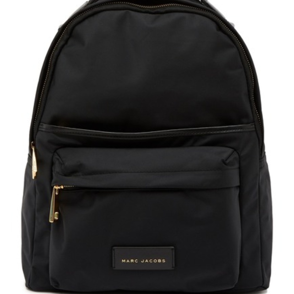 Marc Jacobs Large Nylon School Backpack - Black